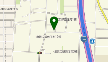 クボタ美容院の地図画像