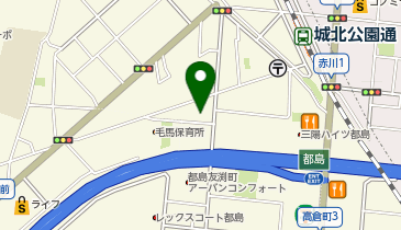 グランド美容室の地図画像