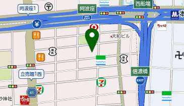 サロンド・はまだの地図画像