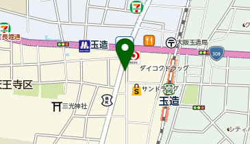 ゼノア大阪の地図画像