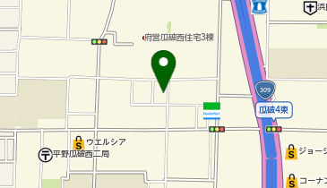 テル美容室の地図画像