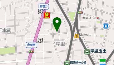 テレヂア美容室の地図画像