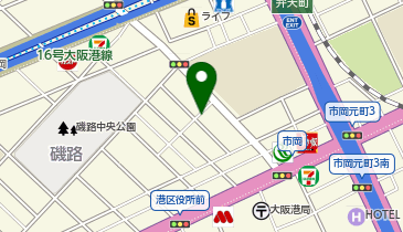 ナカ美容室の地図画像