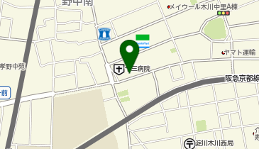 ノン美容室の地図画像