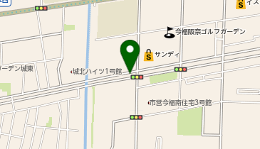 フジモト美容室の地図画像