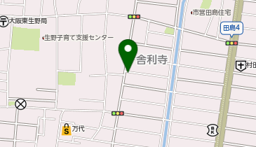 フランス美容室の地図画像