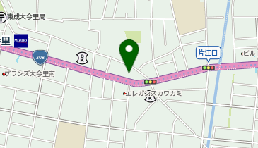 ブリッジバイへアステージナウの地図画像