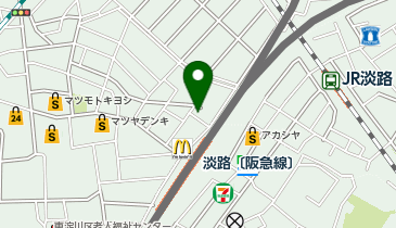 ヘアーサロンふれんどの地図画像