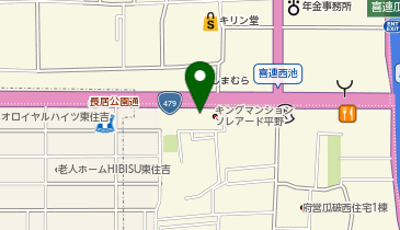 ヘアースタジオ106の地図画像