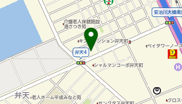 ヘアー&エステ ブルークレールの地図画像