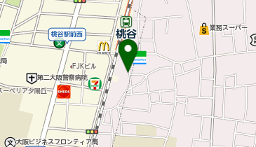 ボヌール美容室の地図画像