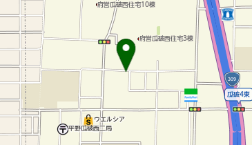 マコ美容室の地図画像