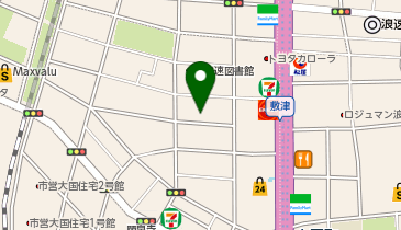 ミチコ美容室の地図画像