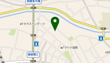 ミネルバ美容室の地図画像