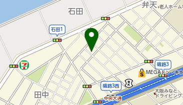 モナミ美容室の地図画像