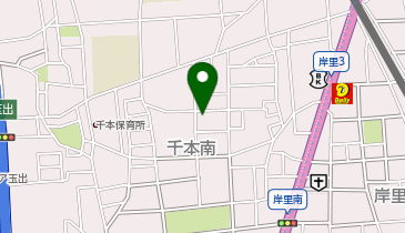 ラベンダー美容室の地図画像