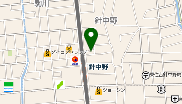 ロジェ美容室の地図画像
