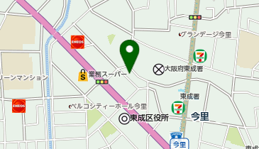 ロビン美容室の地図画像