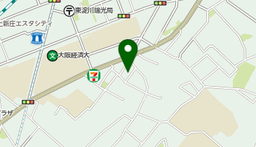 井上美容室の地図画像