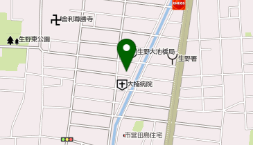 八重美容室の地図画像