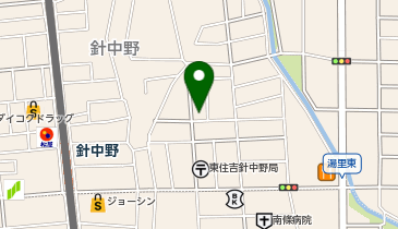 寺島美容室の地図画像