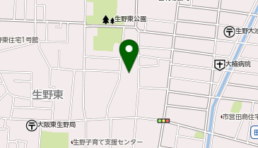 岸美容室の地図画像