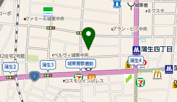 有限会社ヘアーエステ甲の地図画像