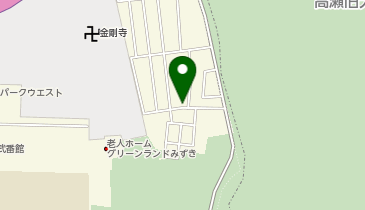 松本美容室の地図画像
