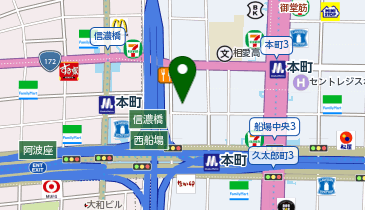 株式会社RadiAct 大阪支社の地図画像