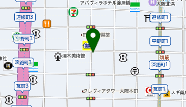 椿美容室の地図画像