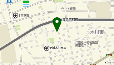 美容室チコの地図画像