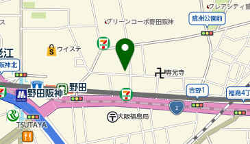 美容室ファムファタルの地図画像