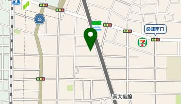 美容室モナミの地図画像