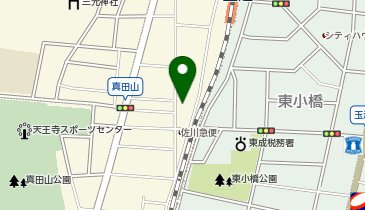 美容室753gの地図画像