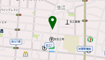 翡翠美容室の地図画像