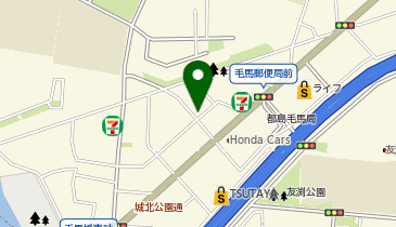 花美容室の地図画像