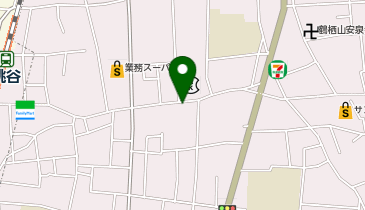 菊屋美容室の地図画像