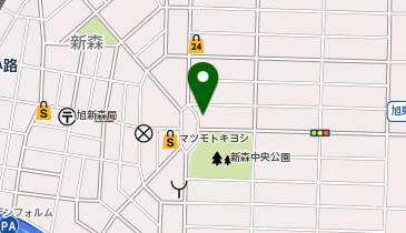 高橋わか美容室の地図画像