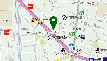 LUCEhairの地図画像