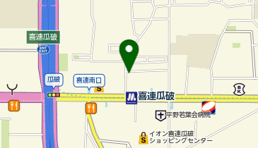 NAILpalette&Eyelashcafe平野店の地図画像