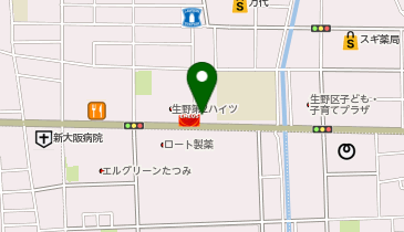 SWEETの地図画像