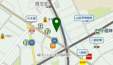 まつ毛エクステ専門サロン Tiareの地図画像