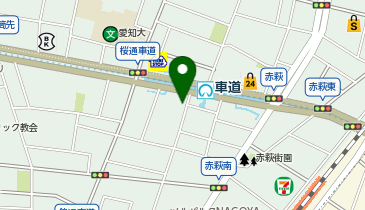 カットワークシザーズの地図画像