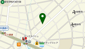 ジョセフィーヌ 本山の地図画像