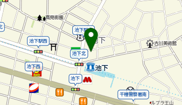 ダイバ美容室の地図画像