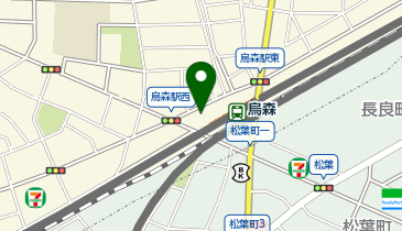 ビューティあんの地図画像