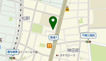 ビューティサロン ノーブルの地図画像