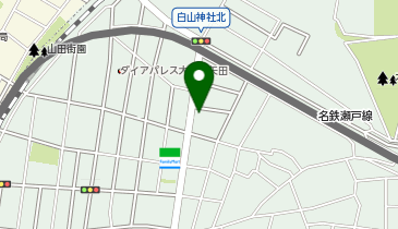 ビューティサロンラインアップの地図画像