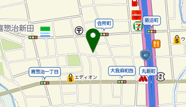 ビューティー・サロンMの地図画像