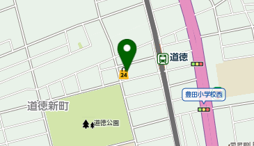 フタバ美容室の地図画像